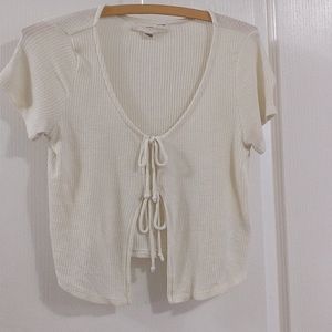 Urban Outfitters Tie front cardigan